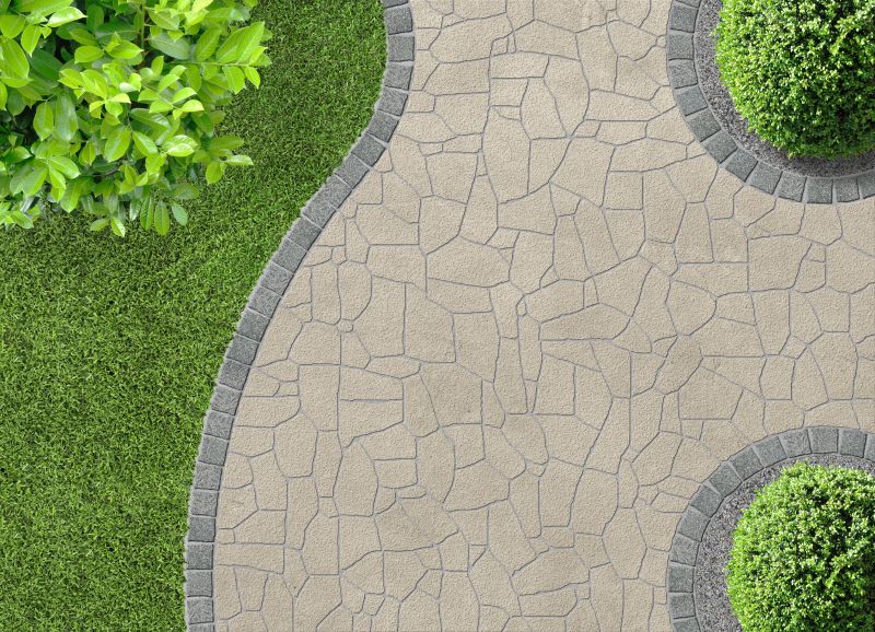 Stylish Paver Pathway