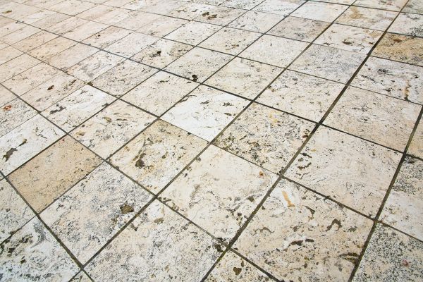 Travertine Pavers Installation in Crystal Lake