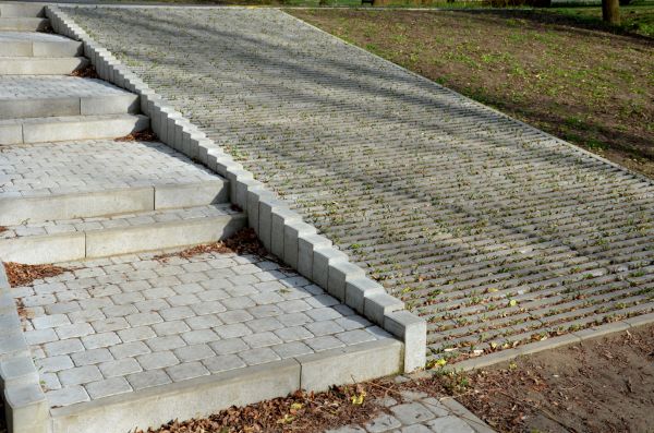 Paver Steps Repair in Crystal Lake