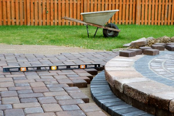 Brick Paver Patio Installation in Crystal Lake