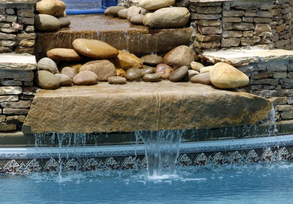 Pool Hardscaping in Crystal Lake