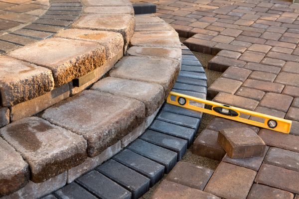 Sandstone Pavers Installation in Crystal Lake